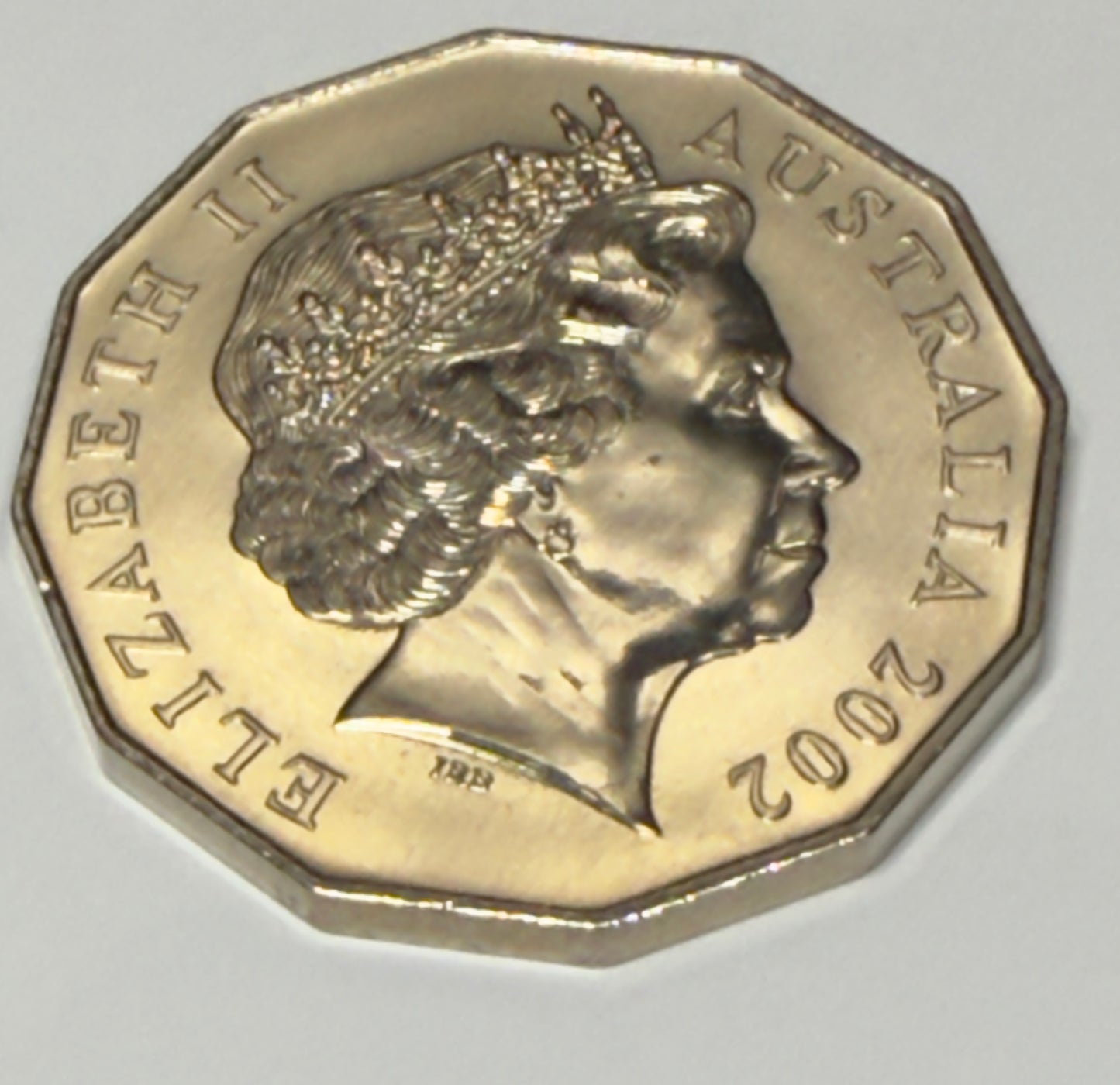 2002 50 Cent Coin - Year of the Outback - Choice Uncirculated - comes in 2x2