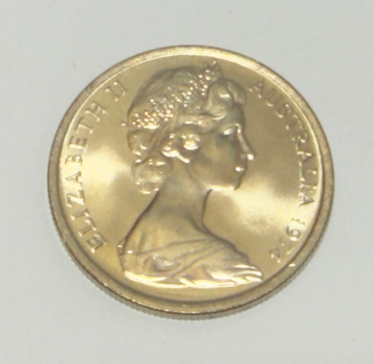 1974 5 Cent Coin - Uncirculated - Ex RAM Roll - comes in 2x2