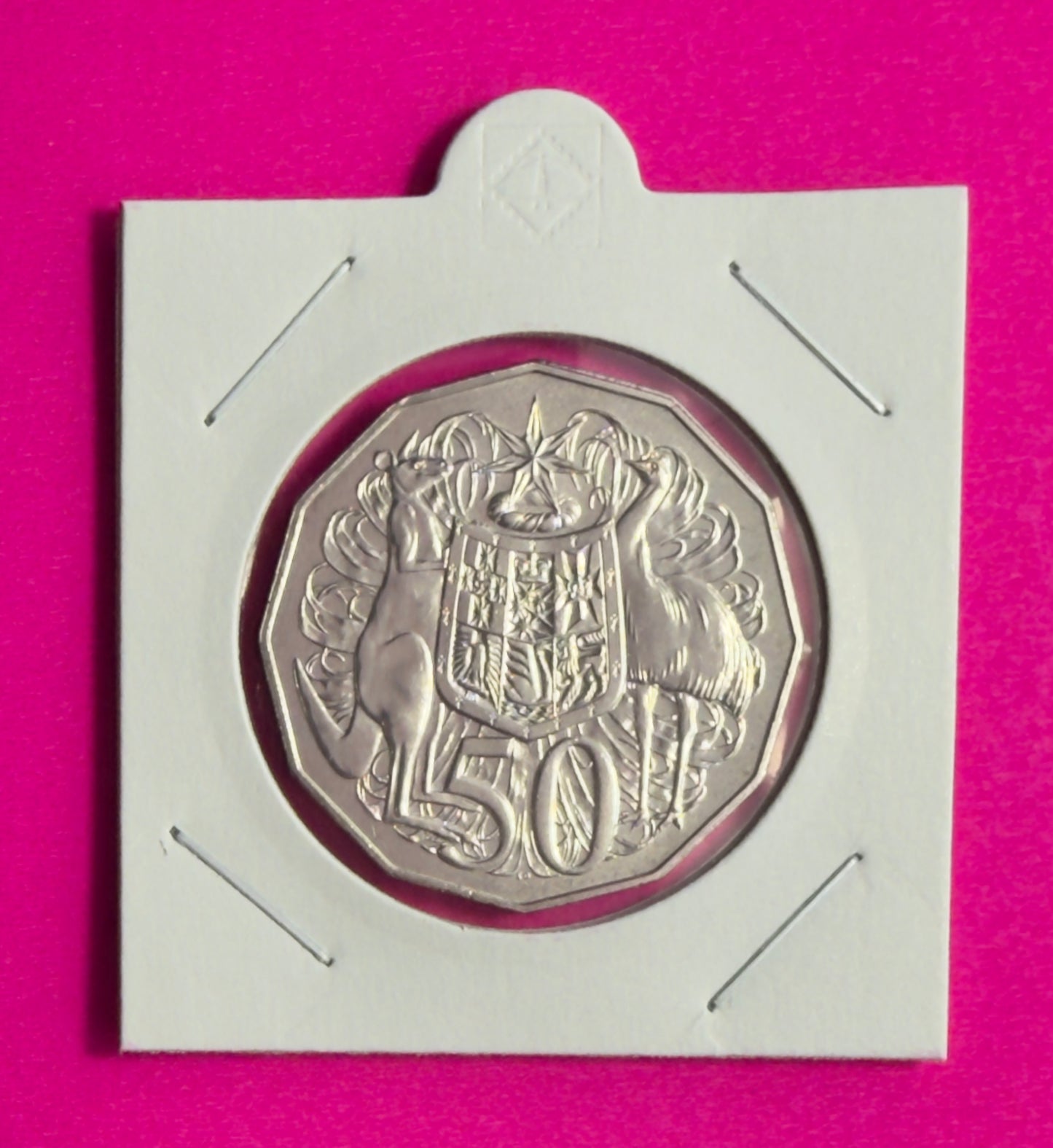 1997 50 Cent COA - Uncirculated - Ex Mint set - LOW MINTAGE 4.3 million