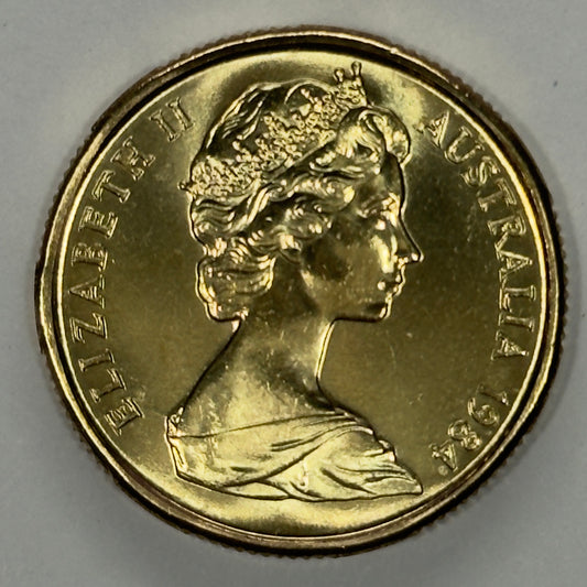 1984 $1 Coin - Uncirculated - Mob of Roos - EX RAM ROLL - comes in 2x2