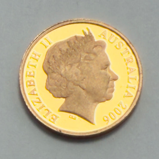 2006 1 Cent Proof Coin - One Cent Proof 1c - comes in 2x2