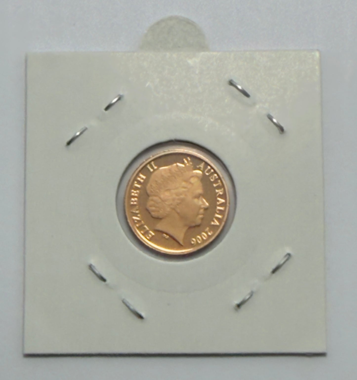 2006 1 Cent Proof Coin - One Cent Proof 1c - comes in 2x2