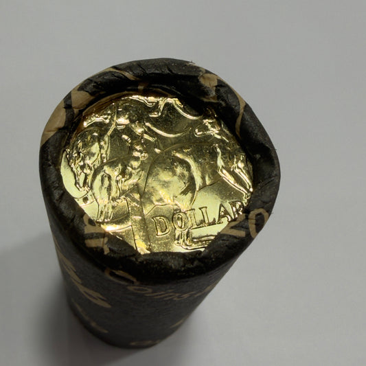 2011 $1 Mob Of Roos CHUBB Security Roll - Uncirculated 2011 MOR One Dollar roll of 20