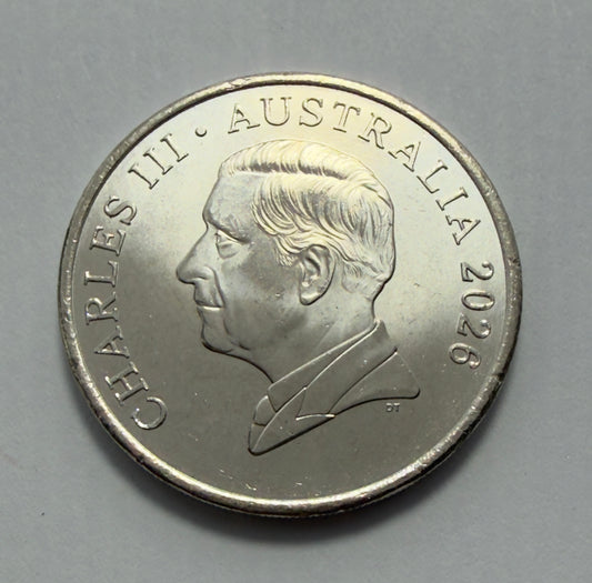 2026 20 Cent Coin - Platypus - Uncirculated - comes in 2x2