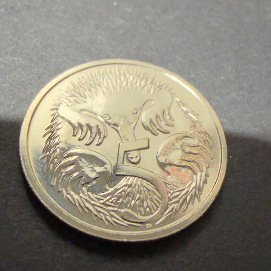 2019 5 Cent 1st Effigy - Mary Gillick - Uncirculated - Only 14,736 Made - 2x2