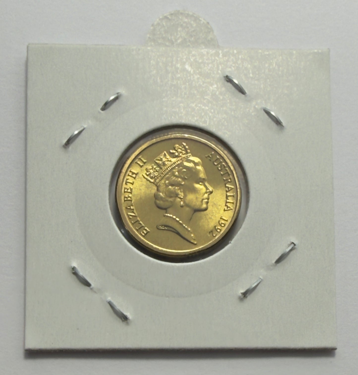 1992 $2 Elder Coin - Choice Uncirculated - ex mint set coin - comes in 2x2