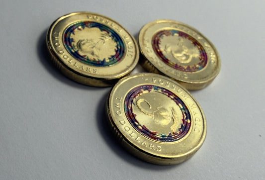 2017 $2 Possum Magic 3 Coin Set - UNCIRCULATED - Two Dollar - comes in 2x2