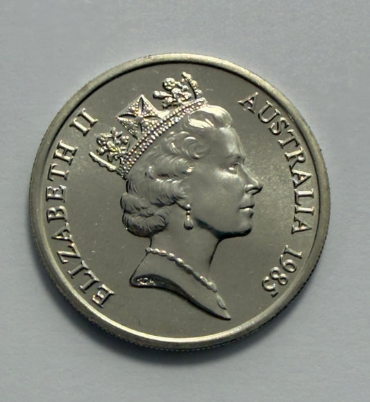 1985 10 Cent Coin - Choice Uncirculated - Ex MINT SET Low Mintage 2.1 Million