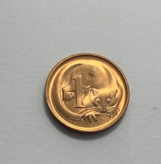 1967 1 Cent Coin - Uncirculated - Ex RAM Roll 1c -One Cent - comes in 2x2