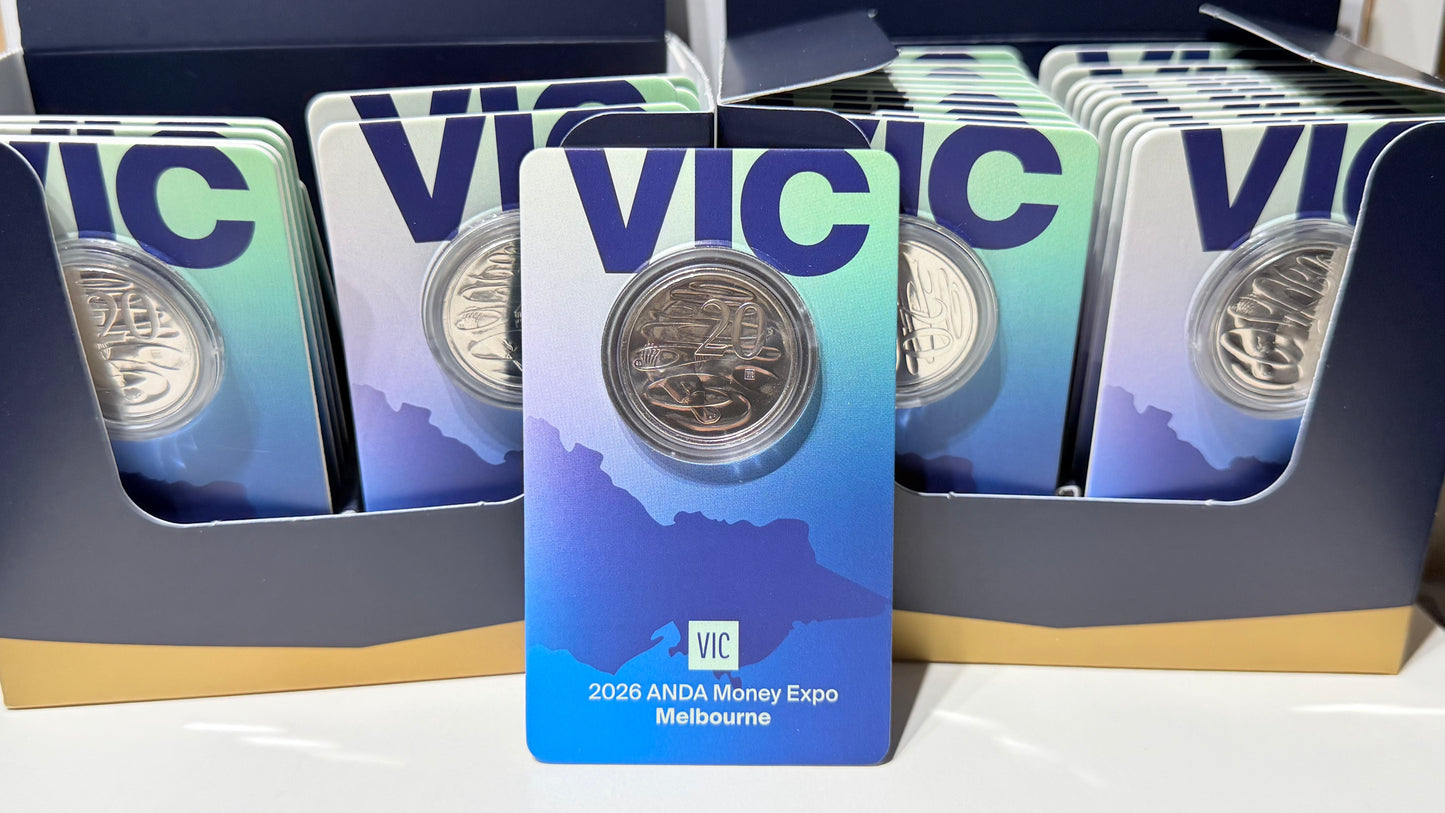 2026 ANDA 20 Cent State Series - VIC Privy Mark LTD-4000