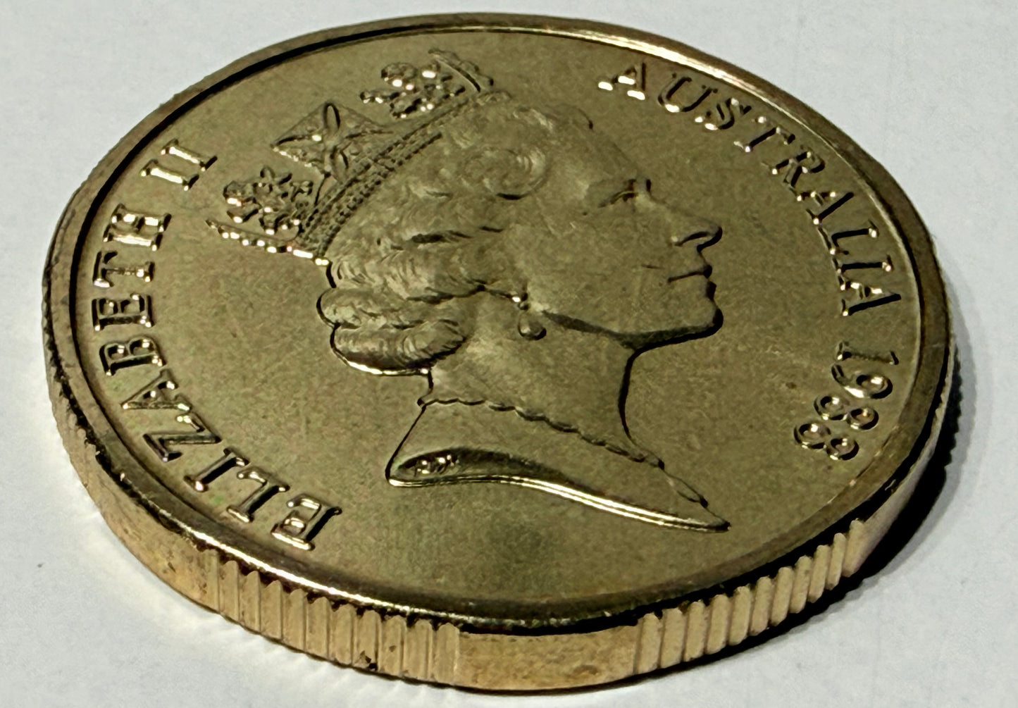 1988 $1 Coin - Choice Uncirculated - 1 Dollar Bicentenary - ex mint set - in 2x2