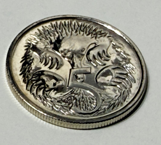 2023 5 Cent Coin - Choice Uncirculated - mint set only coin - comes in 2x2