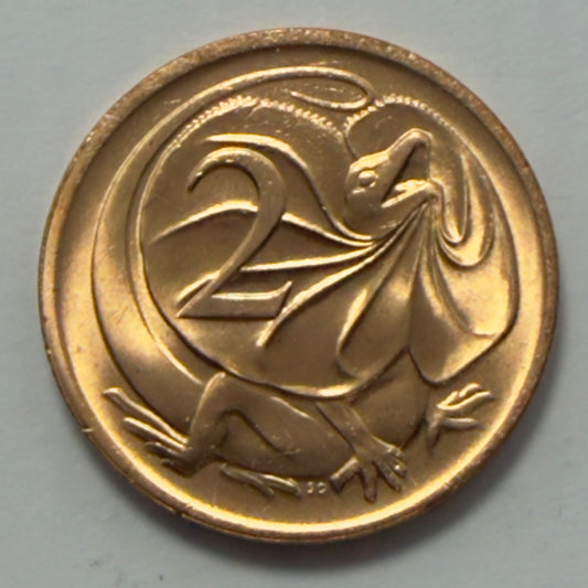 1974 2 Cent Coin - Uncirculated - Two Cent - 2c - comes in 2x2