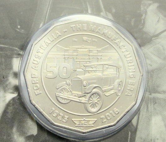 2017 50 Cent Coin - Ford - The Manufacturing Era - Only 10,000 Mintage