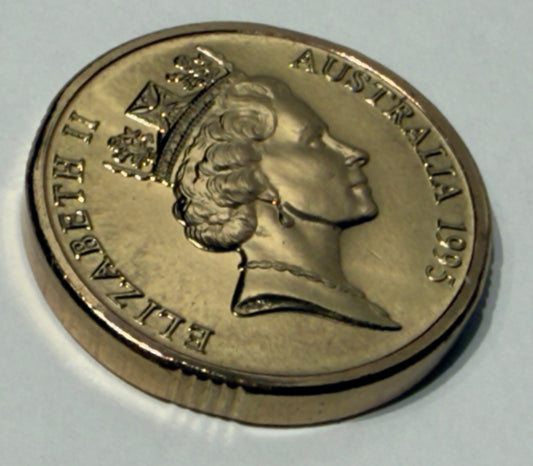 1995 $2 Elder Coin - Choice Uncirculated - Two Dollar Ex MINT SET Coin - in 2x2