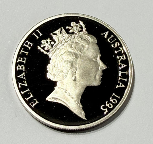1995 20 Cent Proof Coin - Twenty Cent Platypus - comes in 2x2