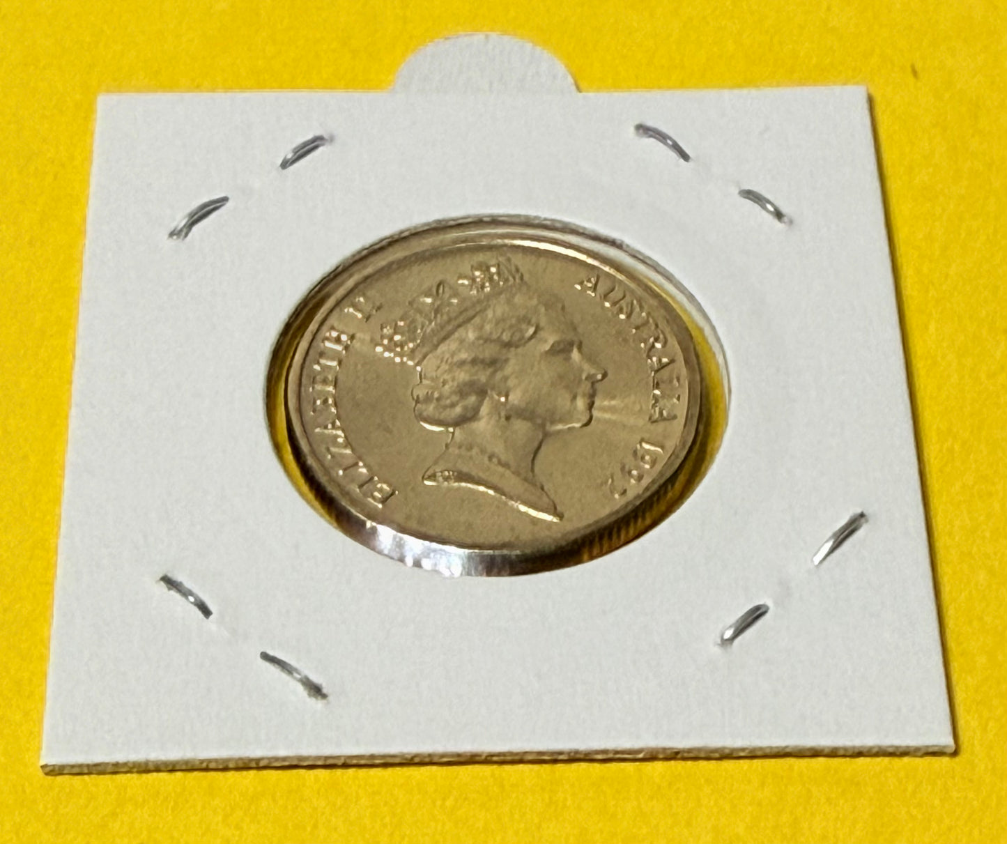 1992 $1 Coin - Choice Uncirculated - Barcelona Olympics - Ex MINT SET coin - 2x2