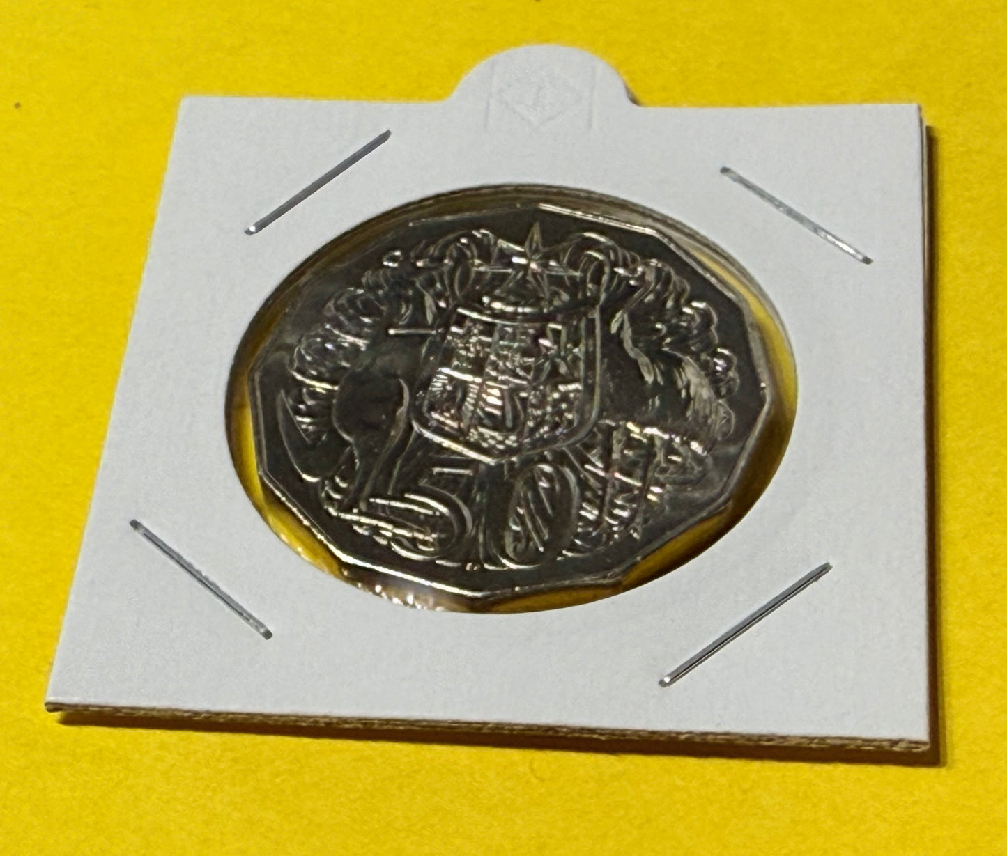 1992 50 Cent Coin - Choice Uncirculated - MINT SET ONLY Coin - Comes in 2x2