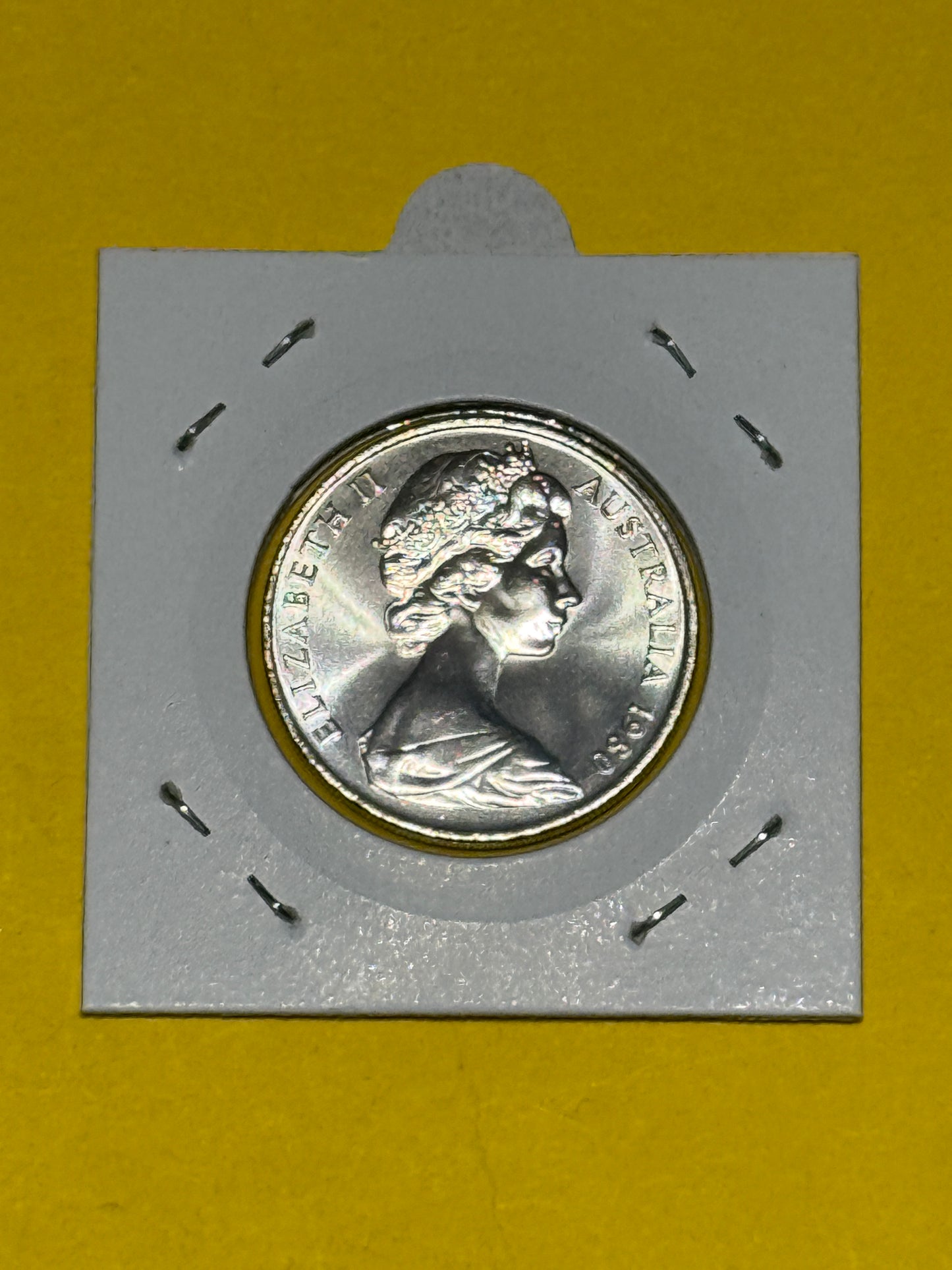 1980 20 Cent Coin - Platypus - Uncirculated - comes in 2x2 - New Age Numismatics