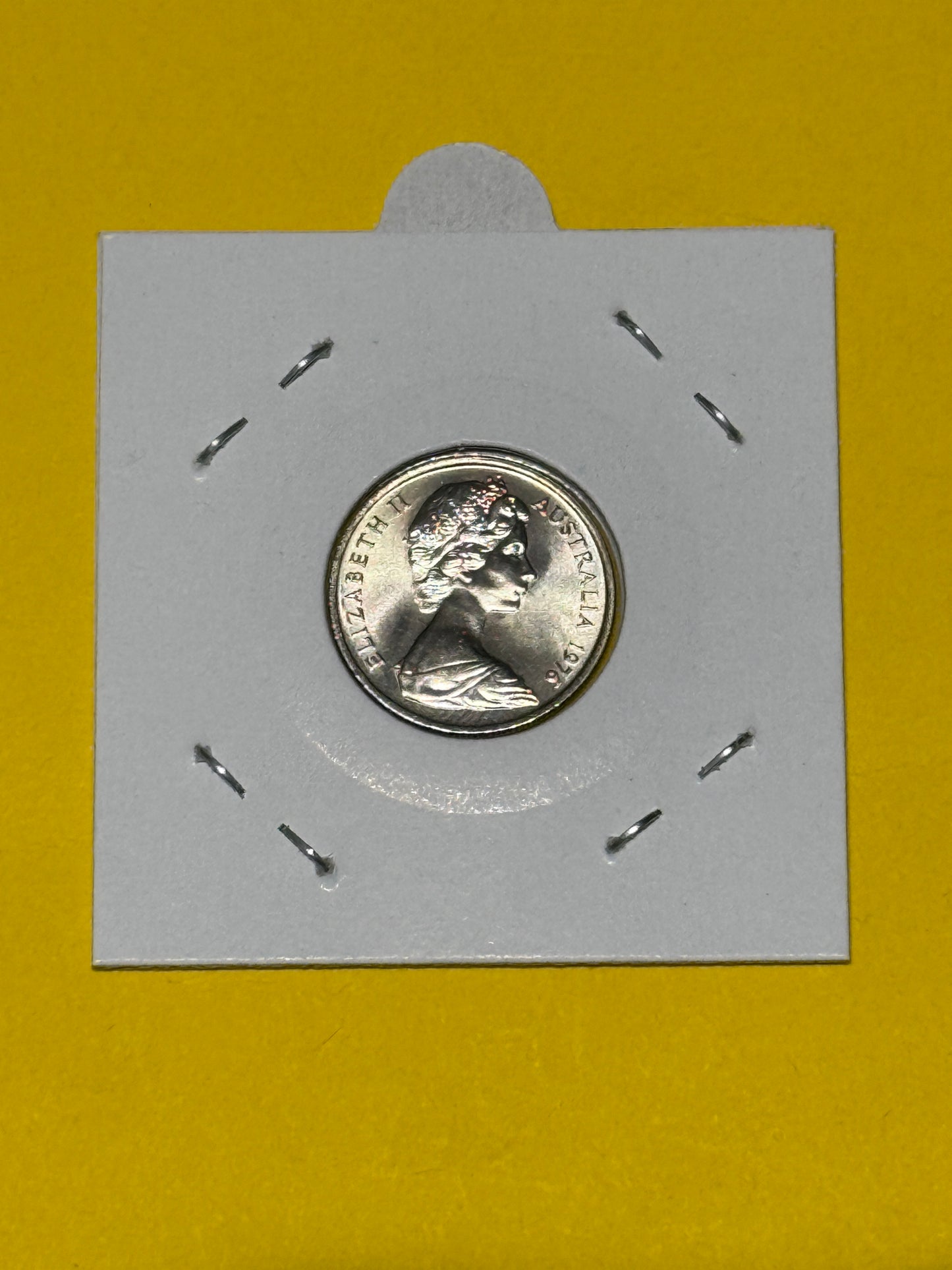 1976 5 Cent Coin - Uncirculated - Five Cent Coin - comes in 2x2 - New Age Numismatics