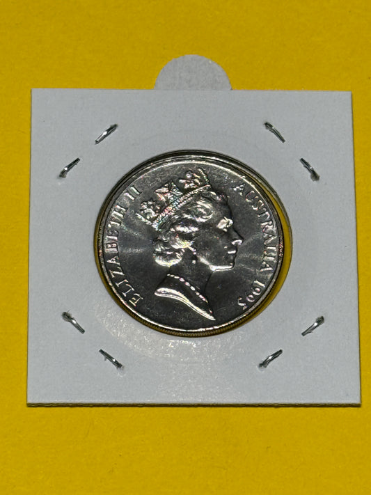 1995 20 Cent Coin - Uncirculated - United Nations Low 4.8 Million Minted - New Age Numismatics