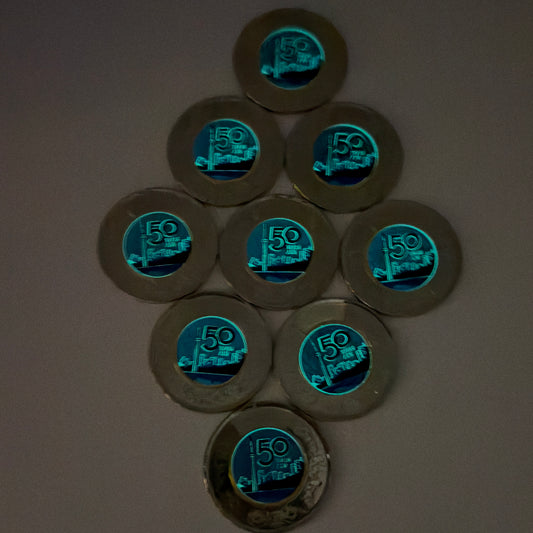 2026 Canada $2 -50th Anniversary of CN Tower -Glows Under UV - Uncirculated