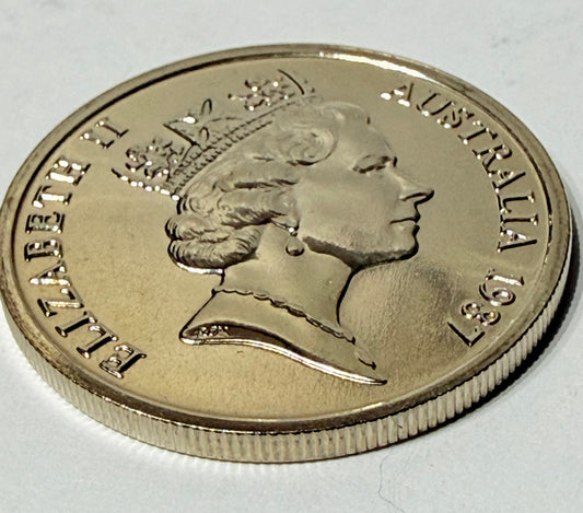 1987 10 Cent Coin - Uncirculated - Mint Set Only Coin - Ten Cent
