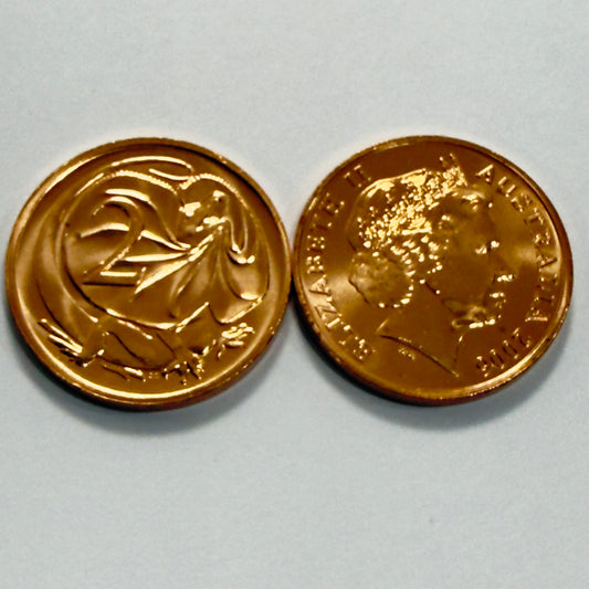 2006 2 Cent Coin - Choice Uncirculated - mint set ONLY coin - comes in 2x2