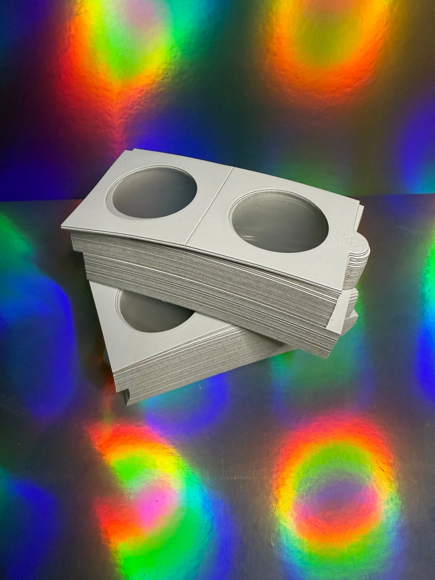 Leuchtturm TACK 35mm 2x2 displays Stapling Pack of 100 Suits Australian 50 Cent - New Age Numismatics