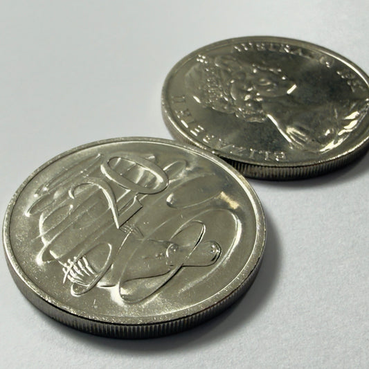1982 20 Cent Coin - Platypus - Uncirculated - eX RAM Roll - comes in 2x2