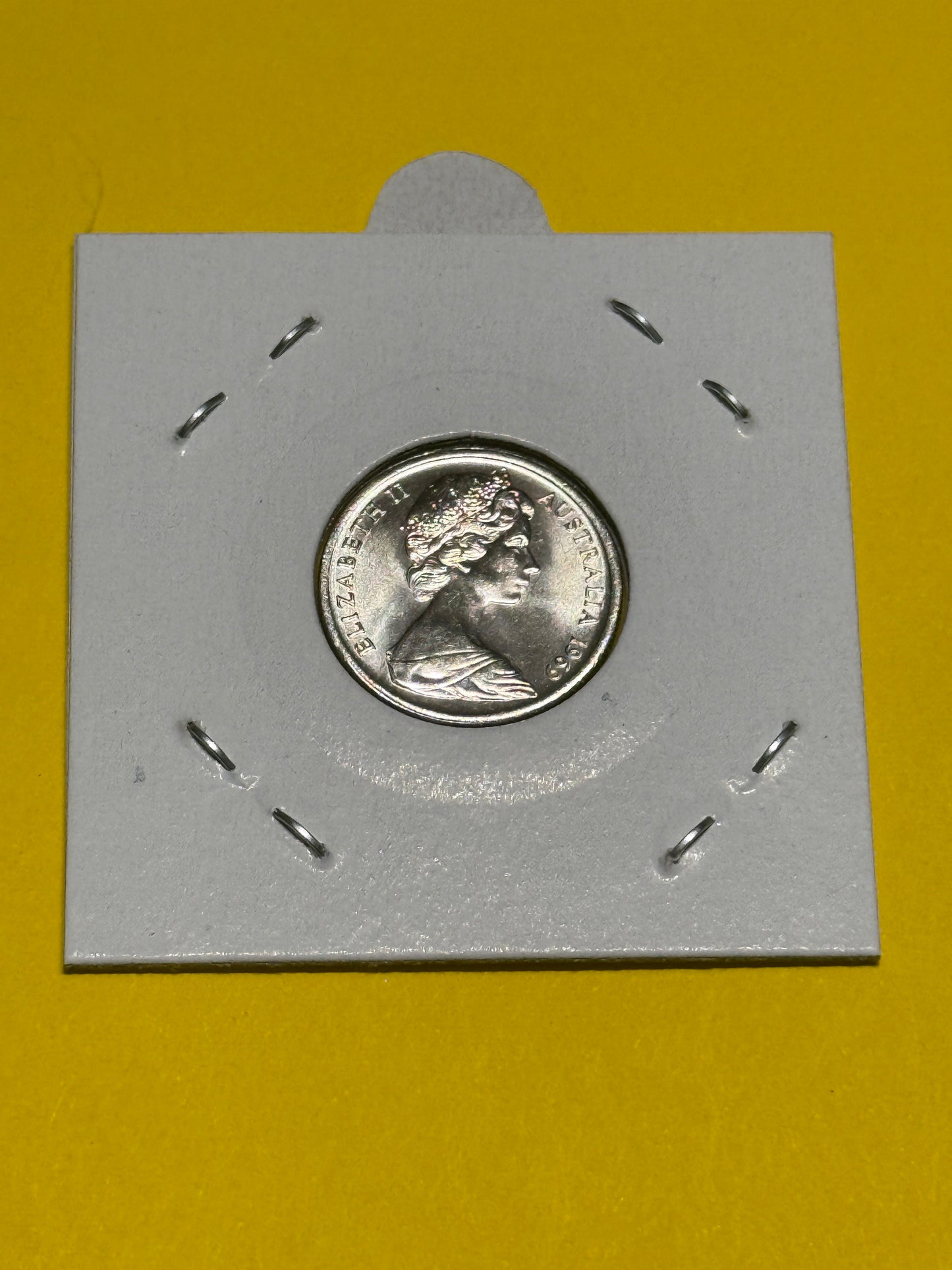 1969 5 Cent Coin Uncirculated - ex RAM ROLL - comes in 2x2 - New Age Numismatics
