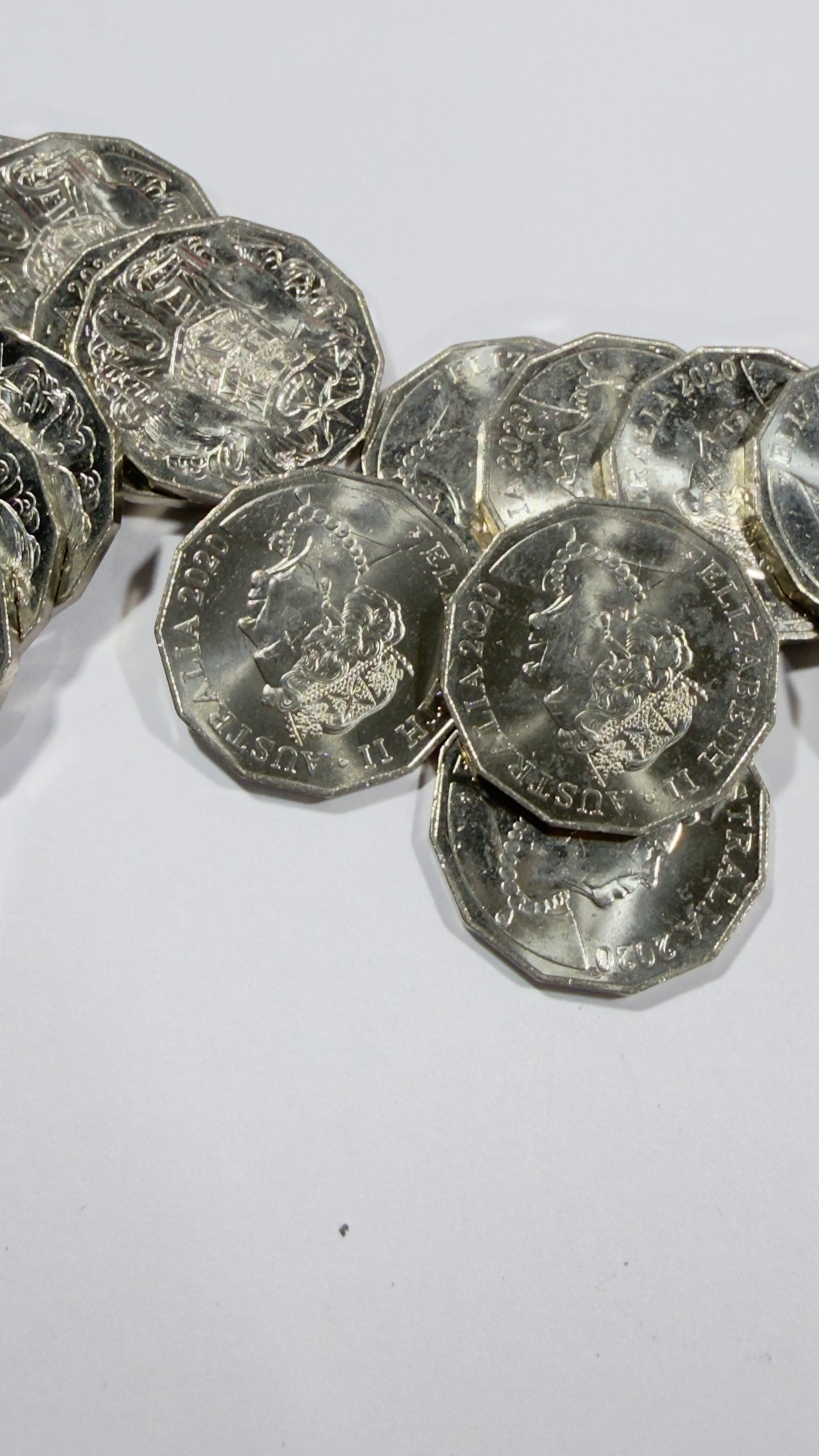 2020 50 Cent Coin - Uncirculated - Low Mintage - 1.08 Million - Comes In 2x2