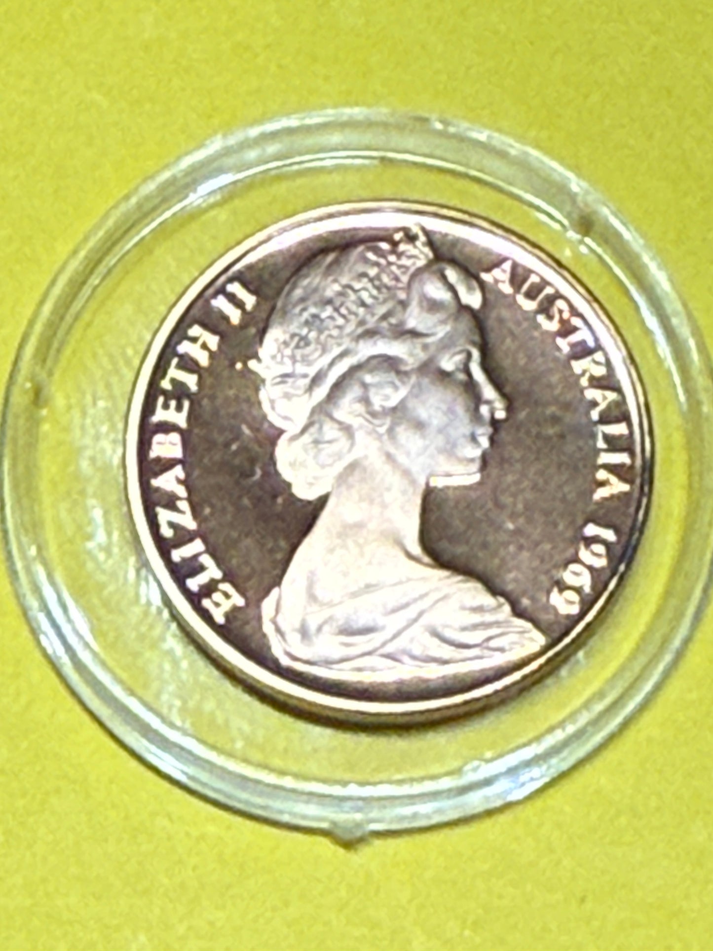 1969 2 Cent PROOF Coin - Comes in Capsule - New Age Numismatics