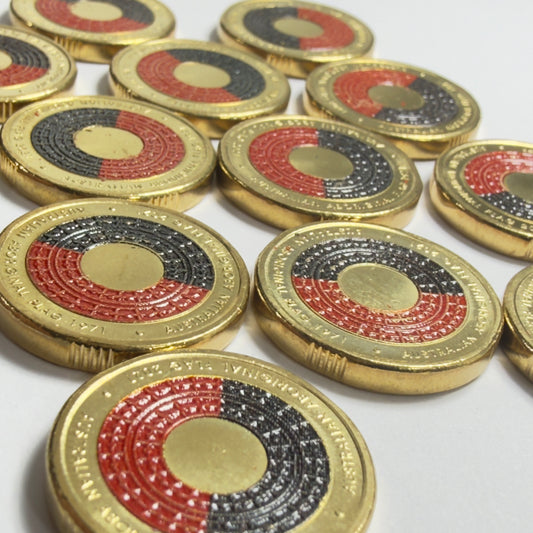 2021 $2 Aboriginal Flag Coin - Uncirculated - Two Dollar - comes in 2x2