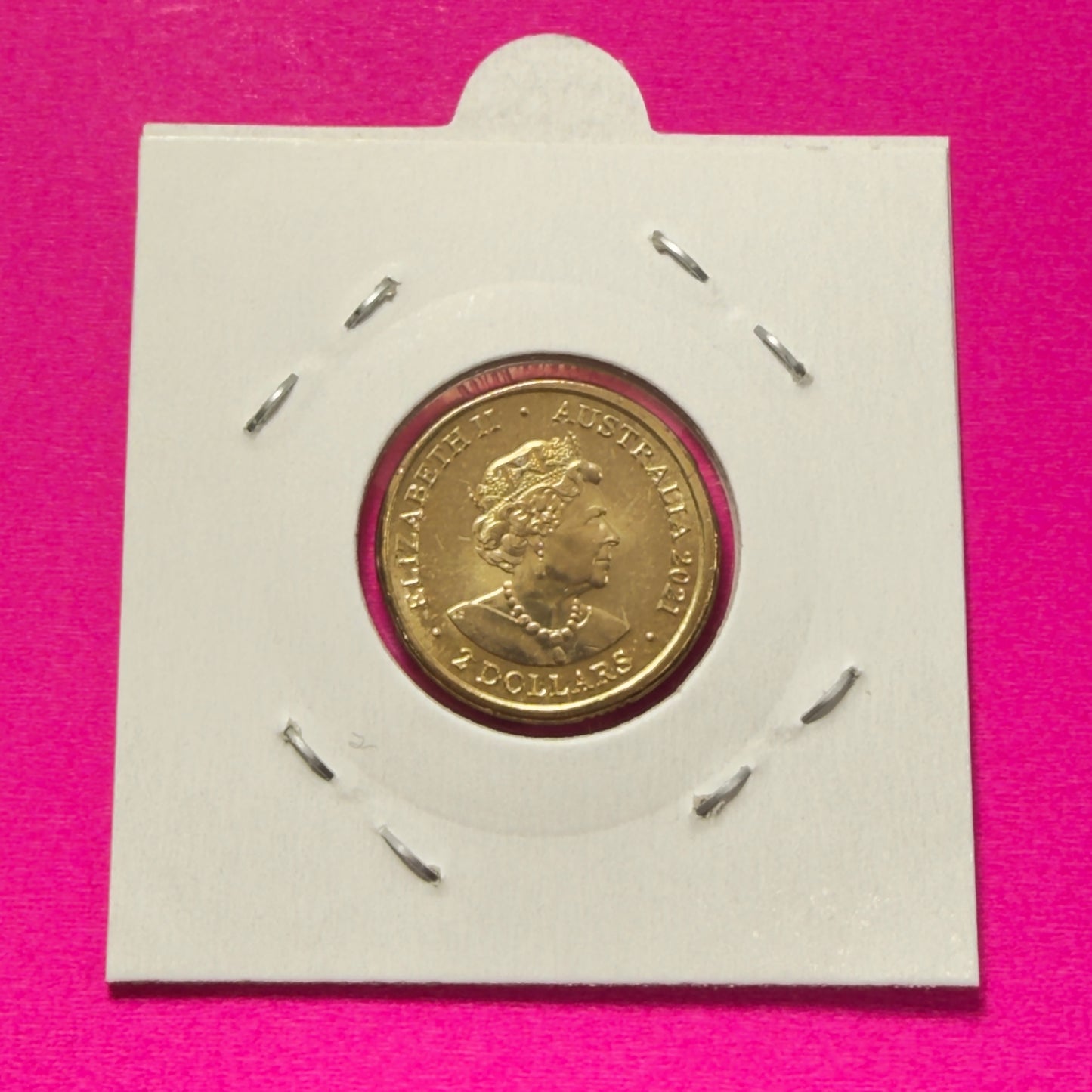 2021 $2 Aboriginal Flag Coin - Uncirculated - Two Dollar - comes in 2x2