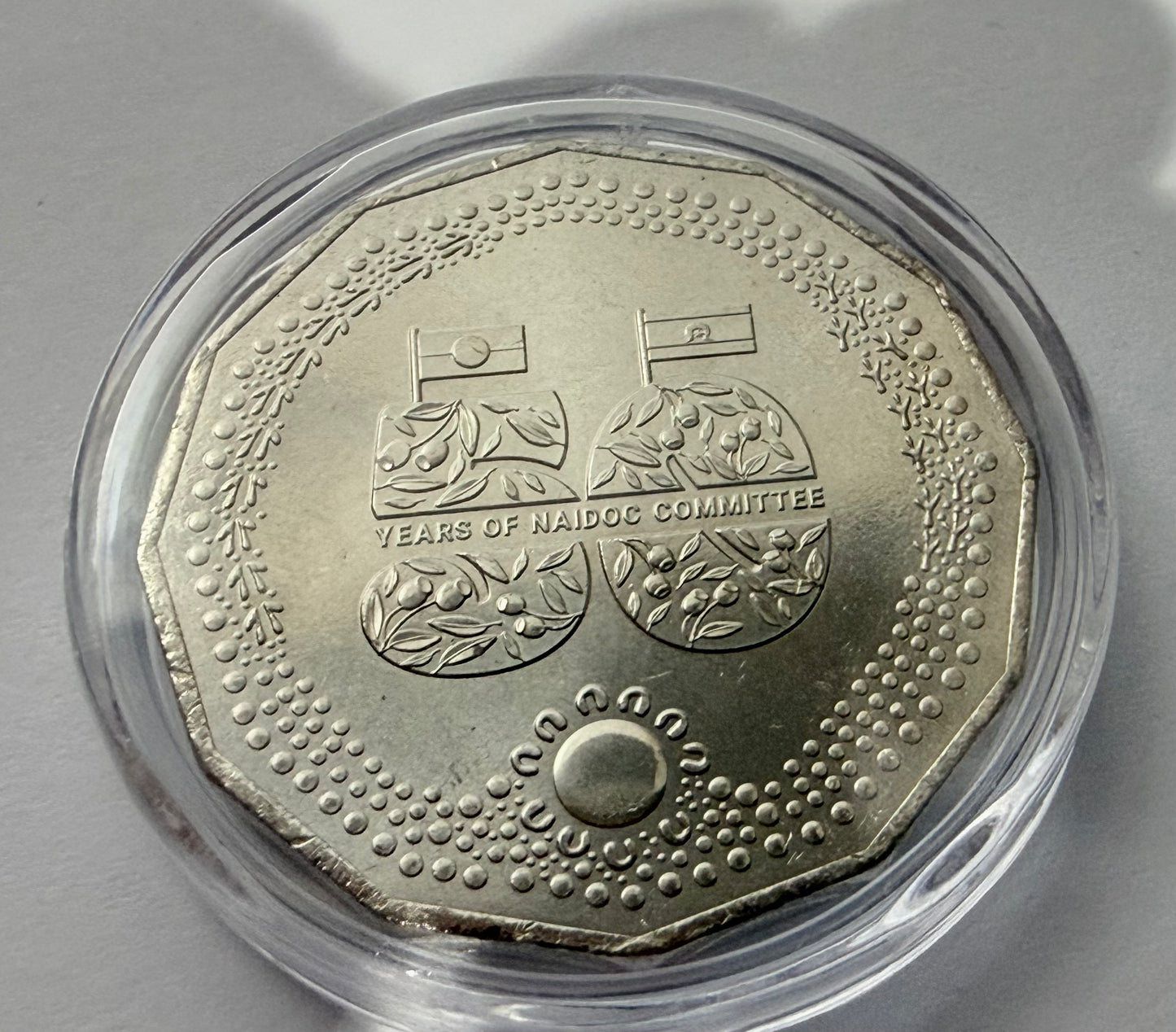 2024 NAIDOC 50 CENT - Coloured and Non Coloured - Uncirculated