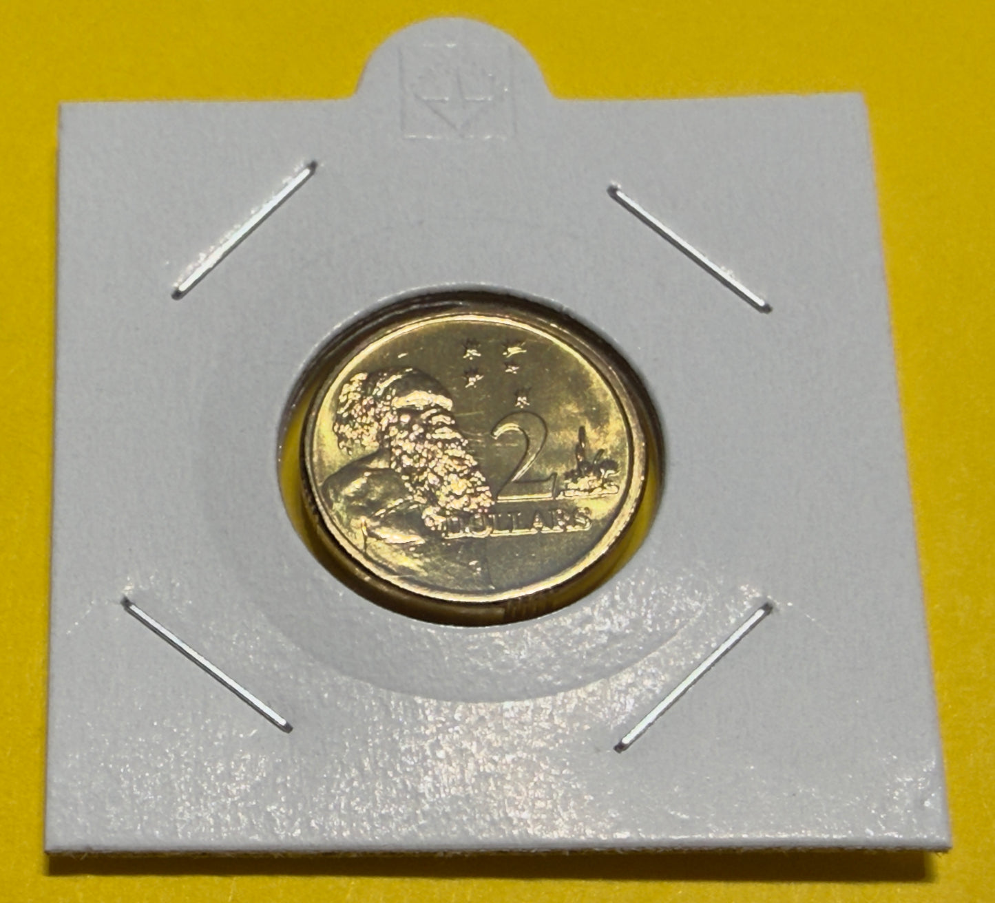 1998 $2 Elder Coin - Choice Uncirculated - ex mint set - comes in 2x2