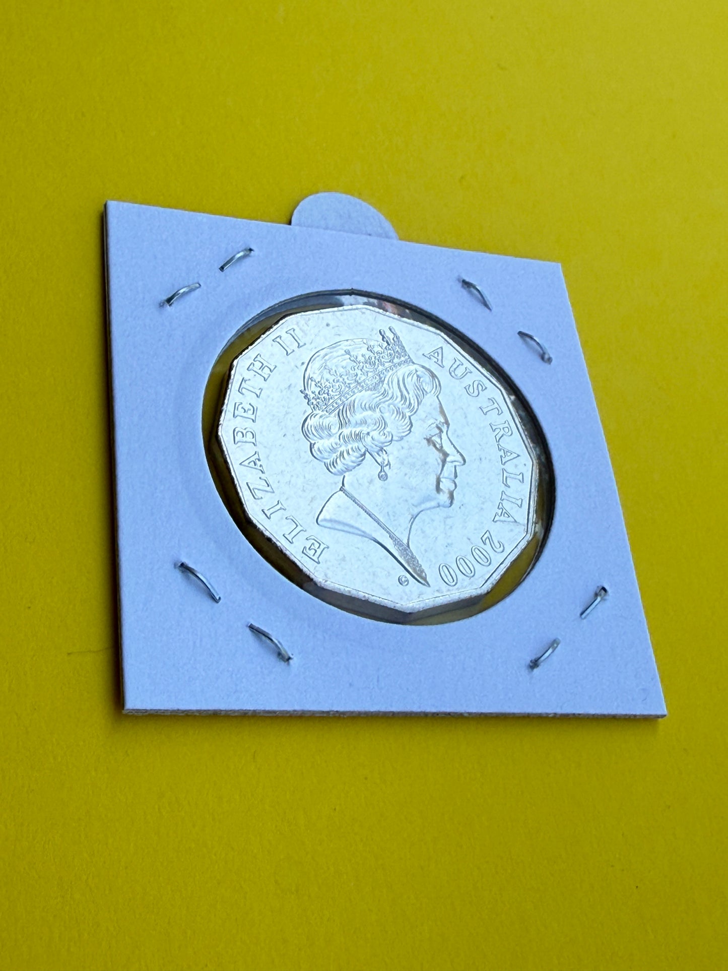 2000 50 Cent Coin. - Royal Visit - Uncirculated - Fifty Cent - comes in 2x2 - New Age Numismatics