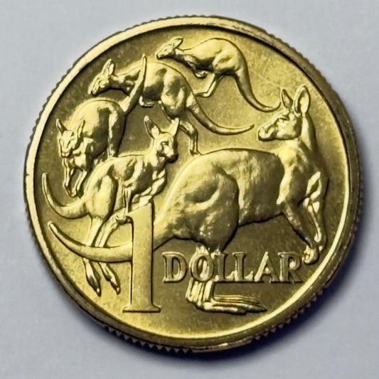 1995 $1 Coin - Choice Uncirculated - One Dollar - Ex MINT SET Coin - in 2x2
