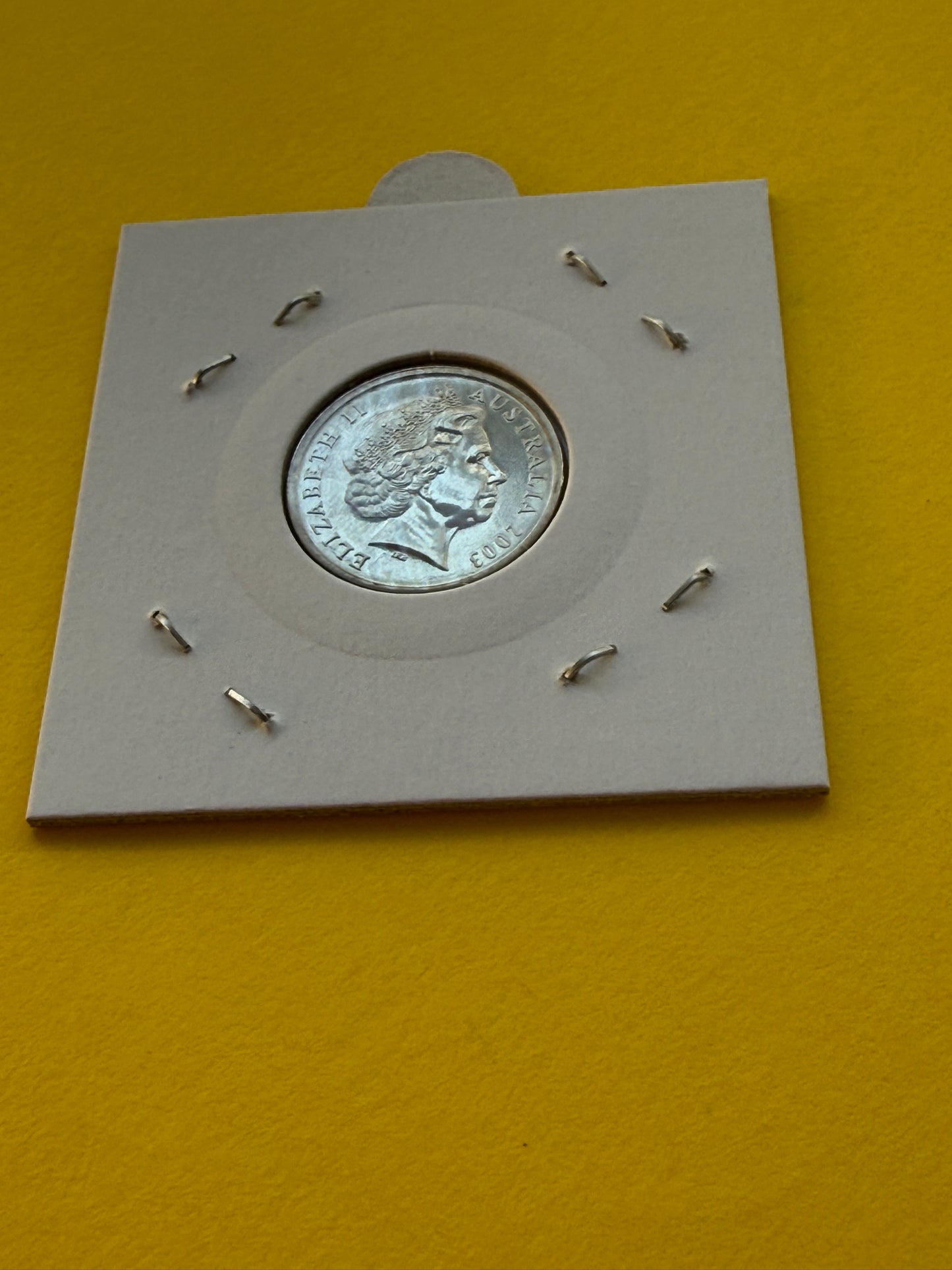 2003 5 Cent Coin - Choice Uncirculated - ex mint set - comes in 2x2 - New Age Numismatics