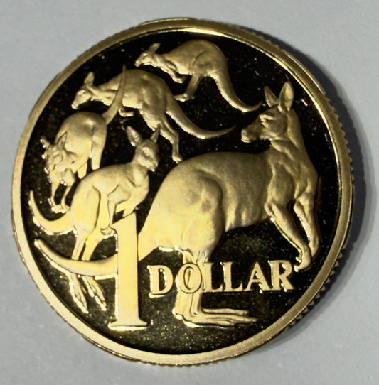1990 $1 Proof Coin - One Dollar Proof Coin - comes in 2x2