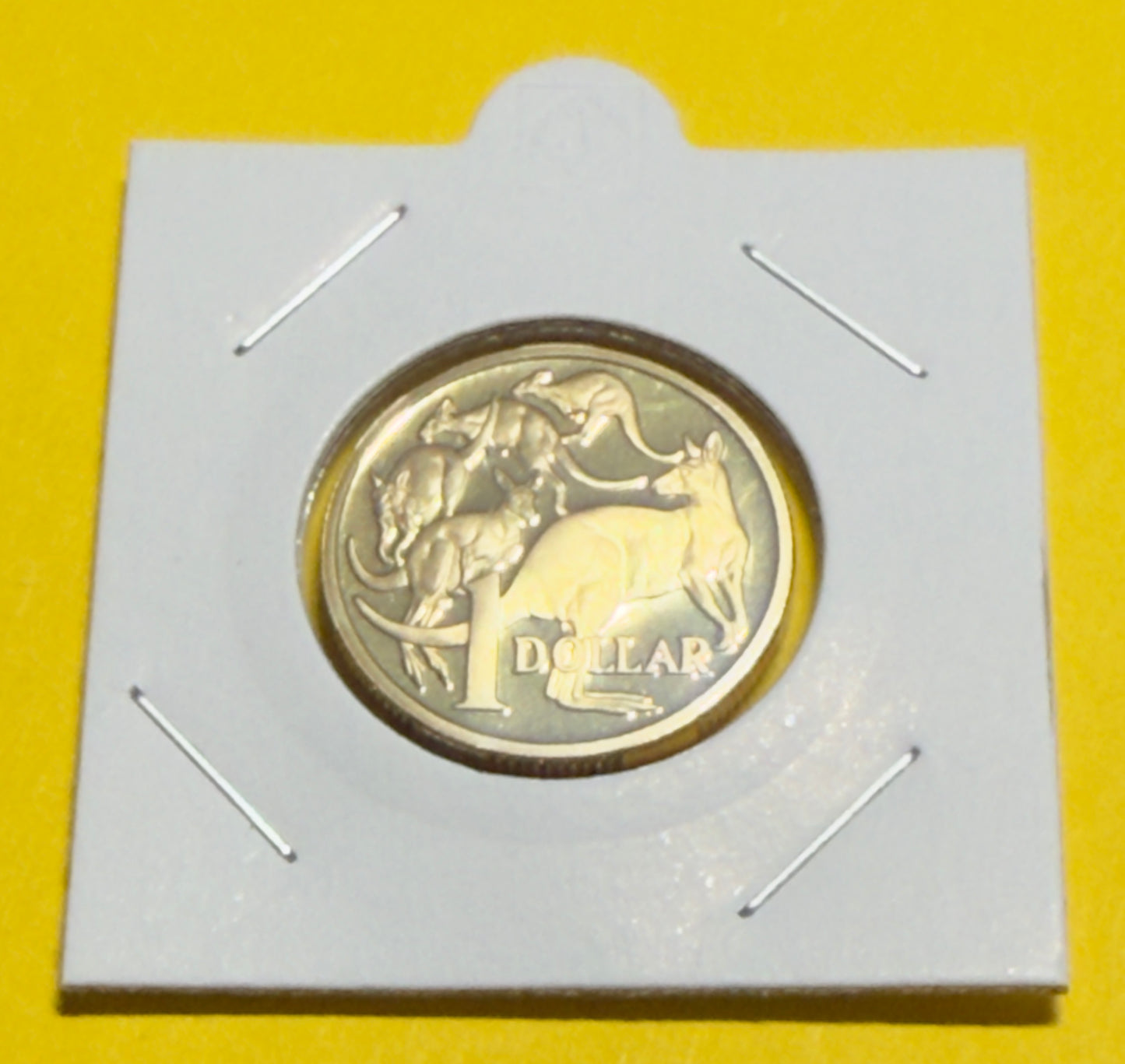 1990 $1 Proof Coin - One Dollar Proof Coin - comes in 2x2