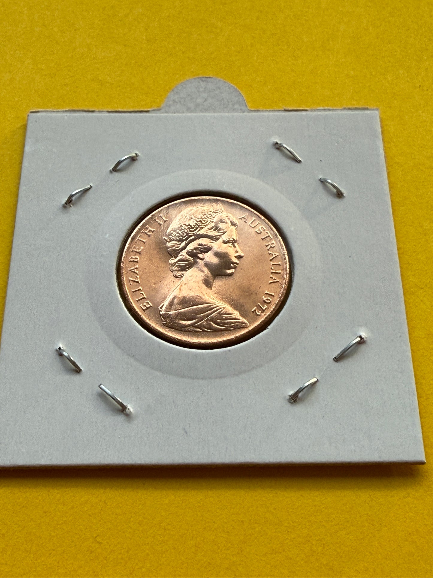 1972 2 Cent Coin - Uncirculated - Two Cent - comes in 2x2 - New Age Numismatics