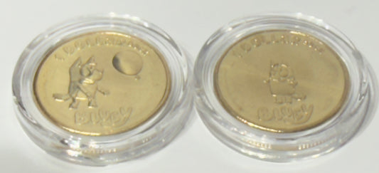 2024 Bluey BUCKS $1 Pair Uncirculated Bluey & Bingo in 2x2s