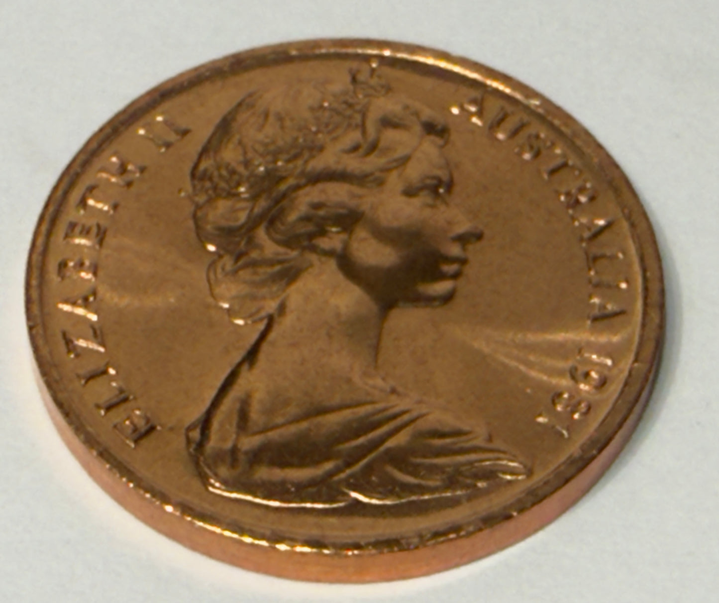 1981 One Cent Coin - Uncirculated - Ex Mint roll - 1 cent - comes in 2x2