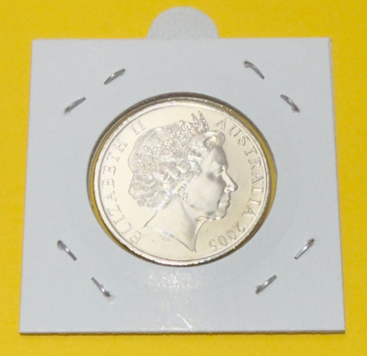 2005 20 Cent Coin - Uncirculated - Coming Home From War - Comes In 2x2