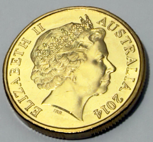 2014 $1 Coin - Uncirculated - Mob of Roos - LOW Mintage - comes in 2x2