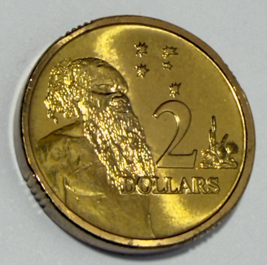 1993 $2 Coin - Choice Uncirculated - low mintage 4.115 million Ex Mint Set -2x2