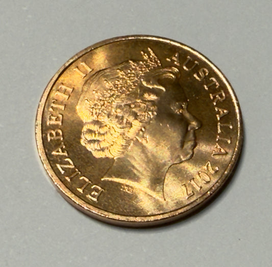 2017 1 Cent Coin - Possum Magic - Little Hush - Uncirculated - comes in 2x2