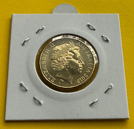 Australian $1 Coin obverse featuring Queen Elizabeth II Effigy 2013 dated